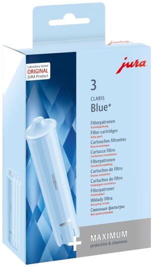 Jura CLARIS Blue+ vannfilter 24231 (3-pakning) Jura CLARIS Blue+ vannfilter 24231 (3-pakning)