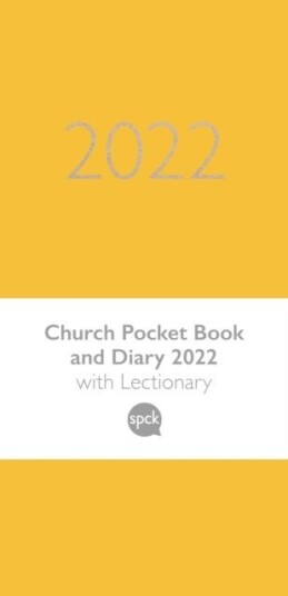 Church Pocket Book and Diary 2022 Soft tone Yellow