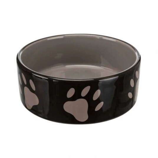 Trixie Trixe Hundematskål Svart Med Pote (300 ml 12 cm) Trixie Trixe Hundematskål Svart Med Pote (300 ml 12 cm)