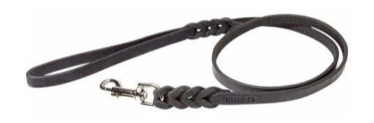Lærkobbel Braided Leather Leash Buffalo Julius K9, 1m