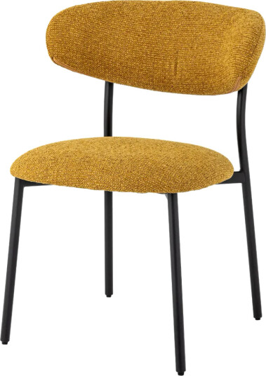 Bloomingville Manal Dining Chair Yellow 60X79X54.5CM Bloomingville Manal Dining Chair Yellow 60X79X54.5CM