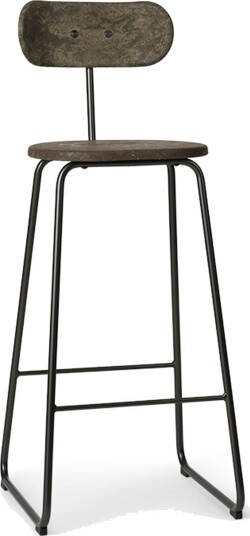 Mater Earth Barkrakk med Ryggstøtte 74 cm Kaffe Mørk Mater Earth Barkrakk med Ryggstøtte 74 cm Kaffe Mørk
