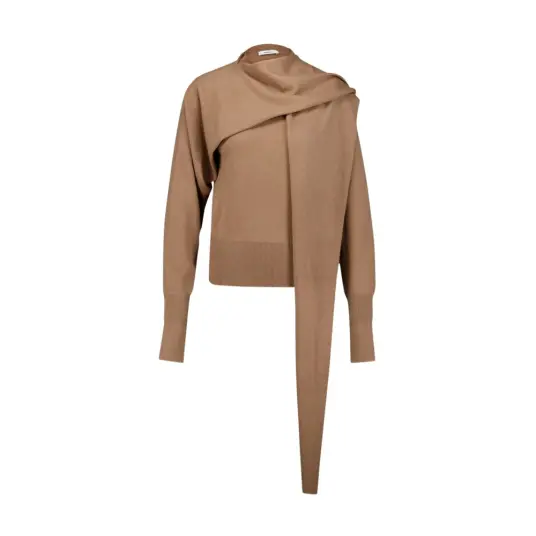Ferragamo Dame Strikkevarer Beige L,