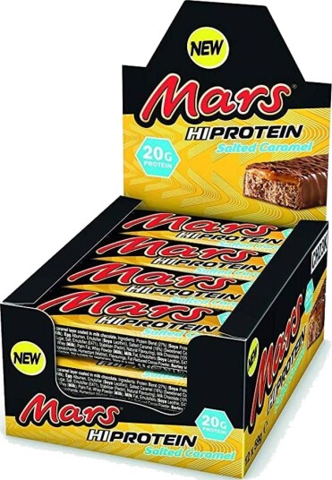 Mars Wrigley Mars Hiprotein Bar - 12x59g - Salted Caramel Mars Wrigley Mars Hiprotein Bar - 12x59g - Salted Caramel