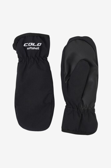 Cold - Votter Soft Shell Mitten JR - Svart