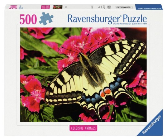 Ravensburger Puslespill 500 Brikker Butterfly Ravensburger Puslespill 500 Brikker Butterfly