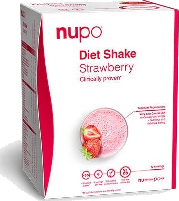 Nupo Diet Shake Strawberry - 384 g Nupo Diet Shake Strawberry - 384 g