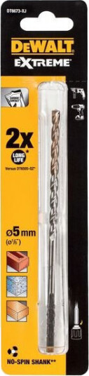 Dewalt 5x150mm Extreme Betongbor for Mur, Stein og Betong Dewalt 5x150mm Extreme Betongbor for Mur, Stein og Betong