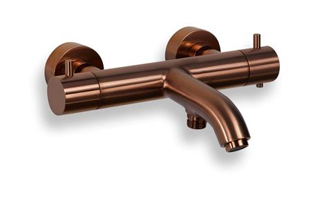 Blue Label Kar & Brus Termostatarmatur Borstet Bronze
