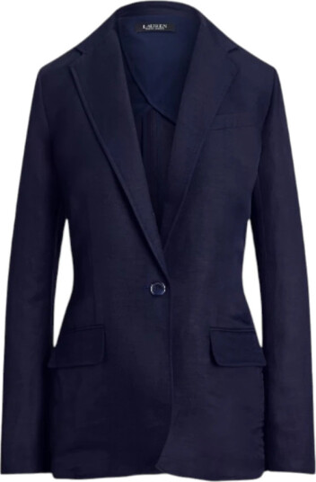 Ralph Lauren Dame Jakker Blå 2XS,