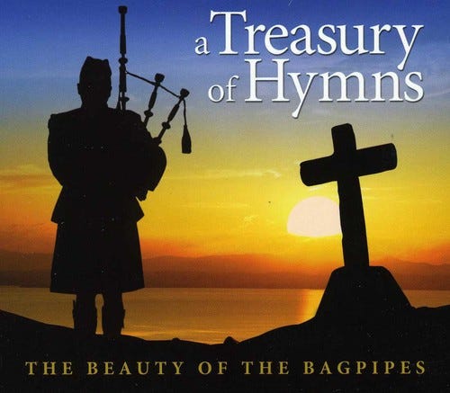 Diverse Artister Treasury Of Hymns: Beauty Of Bagpipes / Var CD