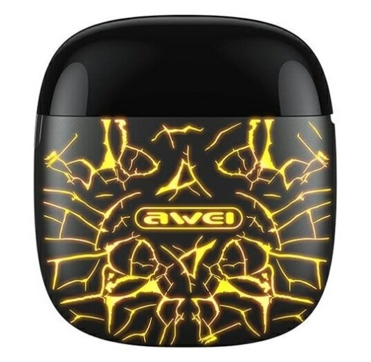 Awei Bluetooth 5.0 T28 Pro Tws-Hodetelefoner + Dokkingstasjon Svart/Svart (T28pro) Awei Bluetooth 5.0 T28 Pro Tws-Hodetelefoner + Dokkingstasjon Svart/Svart (T28pro)