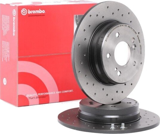 Bremseskive BREMBO 08.7211.2X