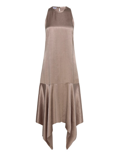 Filippa K Scarf Hem Dress Brown 34 Filippa K Scarf Hem Dress Brown 34