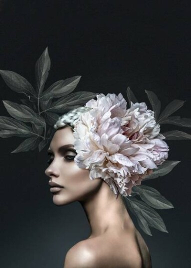 Malerifabrikken Poster Floral Diva 1 1642182-01-118 1642189-01-118
