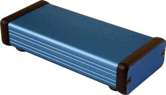 Hammond Electronics 1455C1201BU 120 × 54 × 23 mm Aluminium Blå Kabinett