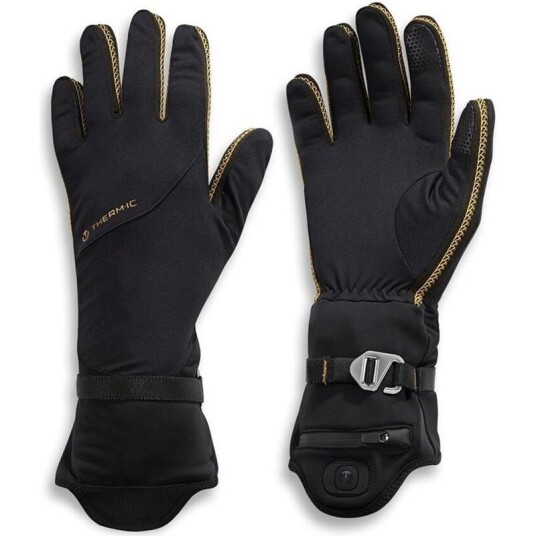 Therm-ic Thin Ultra Heat Liner Gloves Black Black XL Therm-ic Thin Ultra Heat Liner Gloves Black Black XL