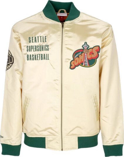Mitchell & Ness Herre Jakker Gul XL,