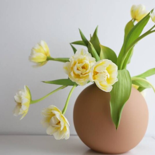 Cooee Design Ball Vase Cafe Au Lait Cooee Design Ball Vase Cafe Au Lait