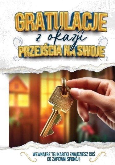 Yeku Gratulasjonskort Nytt Hjem/Leilighet Yeku Gratulasjonskort Nytt Hjem/Leilighet