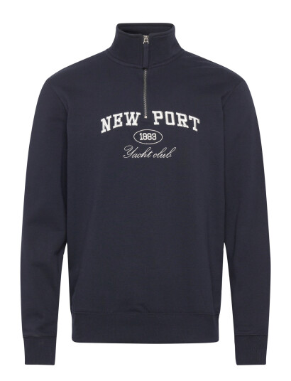 INDICODE Inrussel Half Zip Sweat Navy L