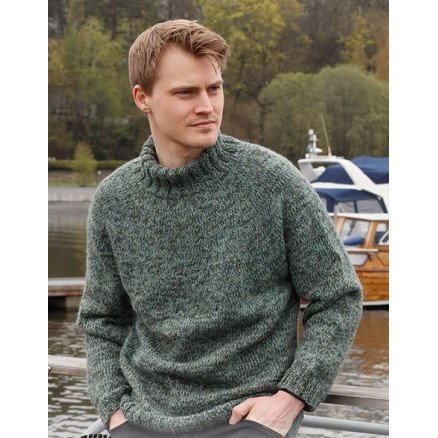 Lucky Wish by DROPS Design Genser Strikkeoppskrift str S XXXL