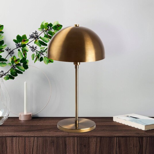 Opviq Varzan bordlampe 10857 gull antikk metall høyde 50 cm Opviq Varzan bordlampe 10857 gull antikk metall høyde 50 cm