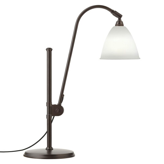 Bestlite BL1 Bordlampe Black Brass/Bone China
