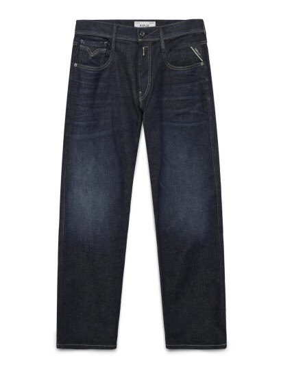 Replay Anbass Trousers Slim Hyperflex Dust - Blue - 36 x 34 Replay Anbass Trousers Slim Hyperflex Dust - Blue - 36 x 34