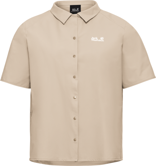 Jack Wolfskin Women"s Prelight Suncool Shirt Oyster S Jack Wolfskin Women"s Prelight Suncool Shirt Oyster S