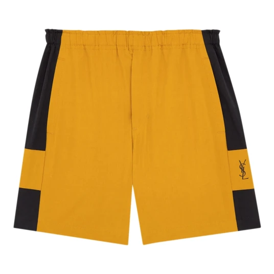 Saint Laurent Dame Shorts Gul S,