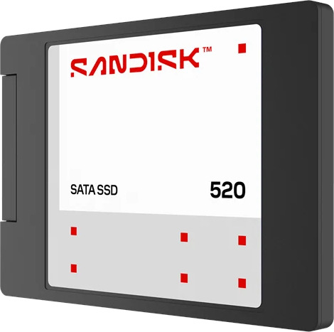 SanDisk 520 SSD 1 TB 2,5" SATA 6 Gb/s SDSS51100TAB-000G0