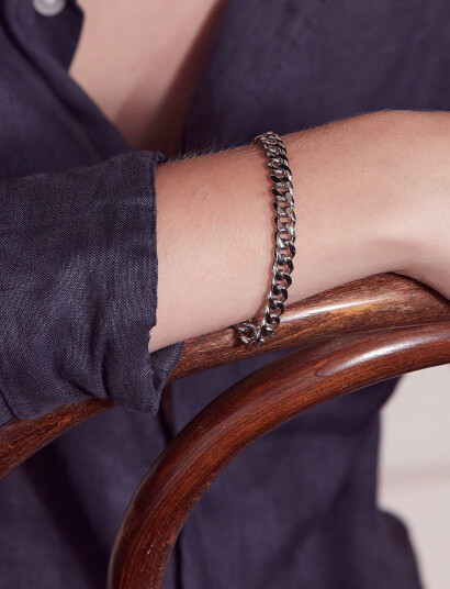 Edblad Clark Chain Bracelet - Silver - S x 19.5 Edblad Clark Chain Bracelet - Silver - S x 19.5
