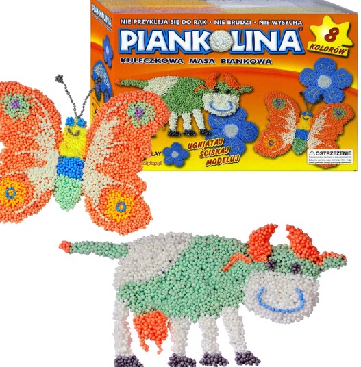 Art And Play Piankolina Modellervoks 8 Farger