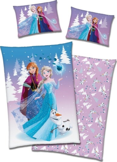 Disney Frozen Sengesett I Bomull 140x200cm