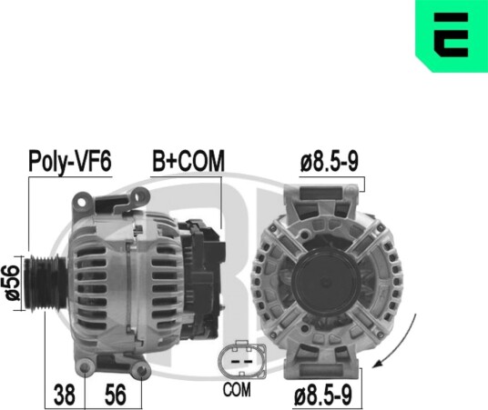 Dynamo ERA 210850A