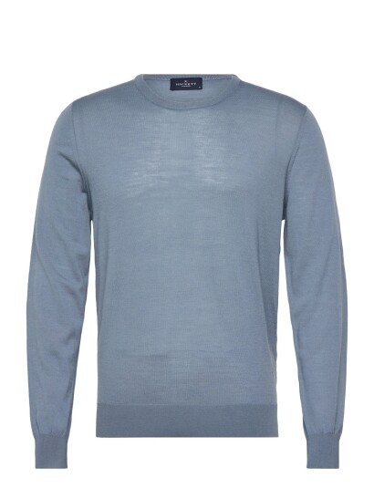 Hackett London Ess Merino Crew Blue XL