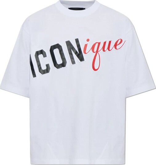 Dsquared2, Herre, Topper, Hvit, XL,