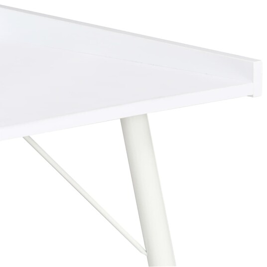 vidaXL Skrivebord hvit 90x50x79 cm vidaXL Skrivebord hvit 90x50x79 cm