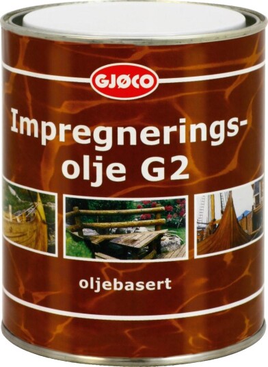 Gjøco teakolje G2 blank impregneringsolje 0,75 l