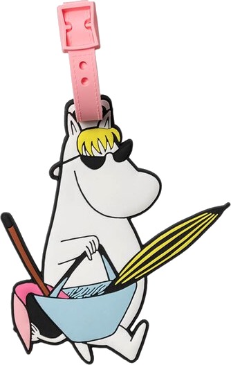 MoominArabia - Mummi bagasjelapp 19 cm Snorkfrøken Ferieklar