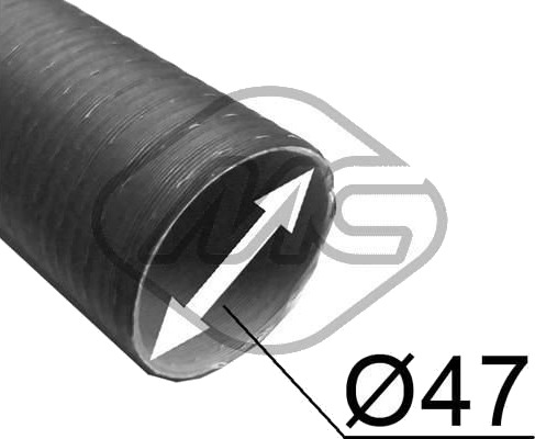 Rør, luftforsyning Metalcaucho 02207