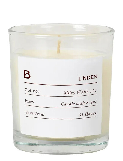 Broste Copenhagen Sense Scented Candle - Cream - Ø 7.4 CM
