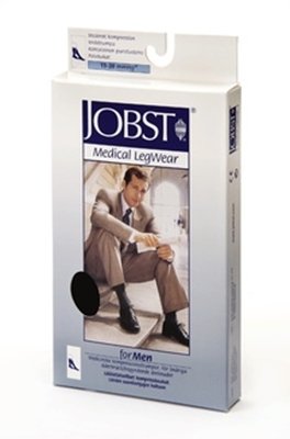 Jobst for men K1 lår sort M