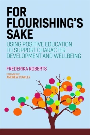 For Flourishing'S Sake Av Frederika Roberts