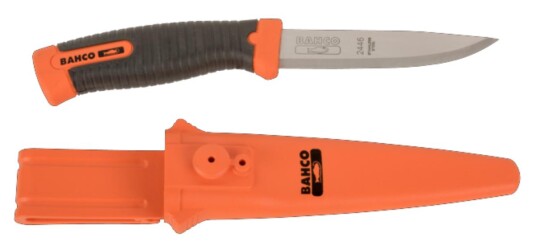 Bahco 2446 Snekkerkniv med Stålblad og Slire, 225 mm