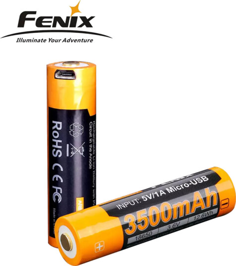 Fenix Batteri ARB-L18-3500U Oppladbart batteri. 3500mAh Fenix Batteri ARB-L18-3500U Oppladbart batteri. 3500mAh