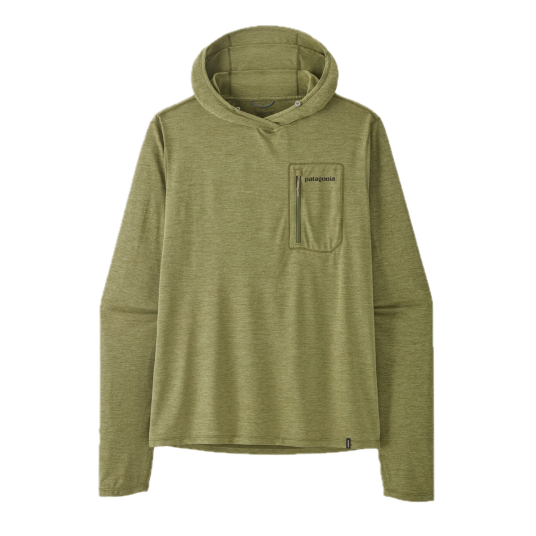 Patagonia M"s Cap Cool Sun Hoody   Fitz Roy Trout Caper Green   Buckhorn Green X dye XXL