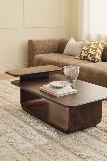 Ellos Home Salongbord Rina 127x69 cm Brun