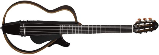 Yamaha Slg200n Nylon Silent Guitar Translucent Svart Finish